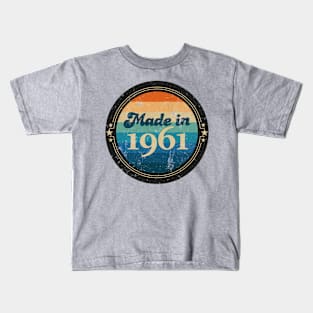 Retro Vintage Made In 1961 Kids T-Shirt